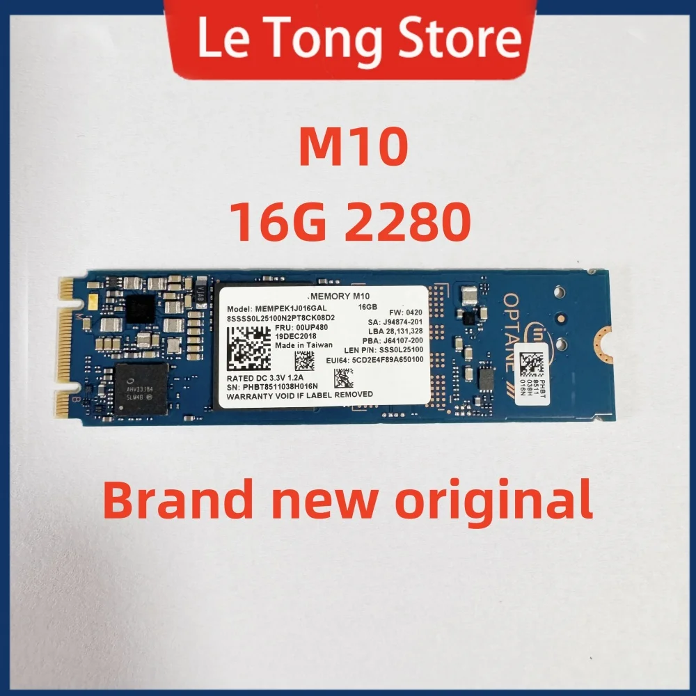 New Original For Intel optane 2nd generation M10 M.2 2280 SSD 64GB 32GB 16GB solid-state SSD memory acceleration cache nvme