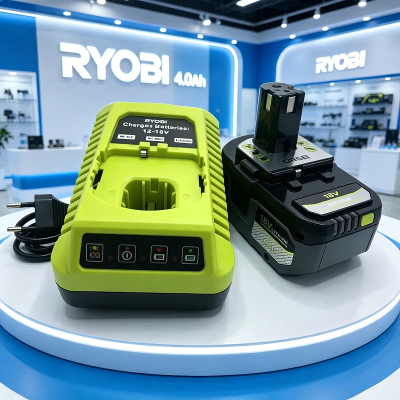 

2026New RYOBI 18V Powerful Lithium Battery 6.0Ah 8.0Ah P104 P105 P107 P108 P109 Low Self Discharge Compatible with All 18V Tools