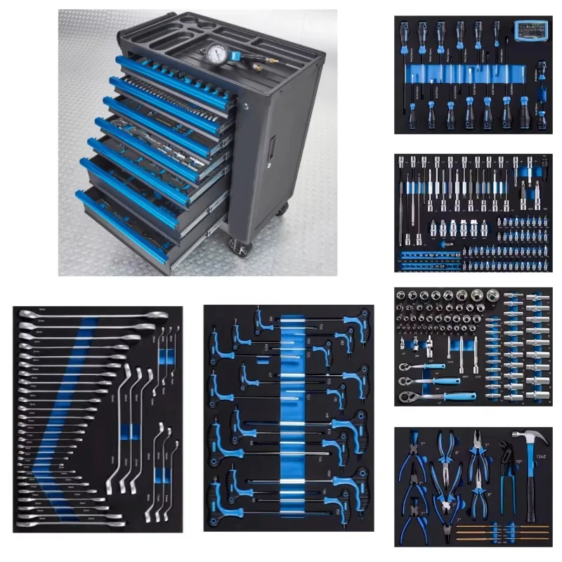 360-Piece Professional Hand Set CR-V Material Auto Car Repair Pliers Hex Wrench Screw Driver 6-Layer Case
