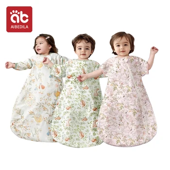 AIBEDILA ベビー寝袋赤ちゃん新生児ベビーアイテム新生児取り外し可能なシルクレッグラップ春夏バッグ子供キッズ