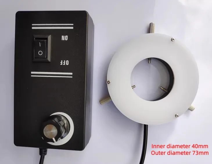 

Diffusion Plate, Industrial Camera, CCD, LED Ring Light Source, Body Microscope, Visual Light Source, Inner Diameter 40MM