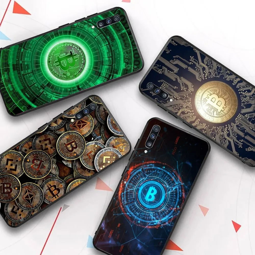 Bitcoin Phone Case For Samsung A 10 11 12 13 20 21 22 30 31 32 40 51 52 53 70 71 72 73 91 13 Shell