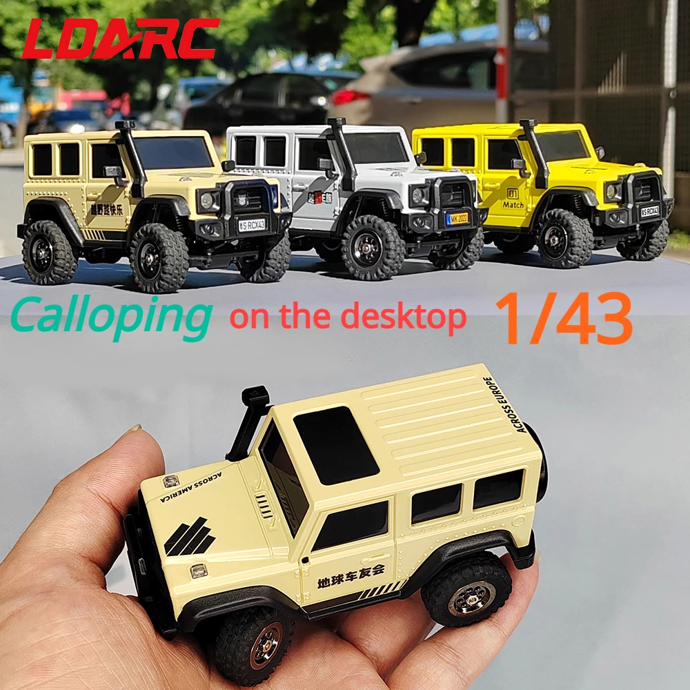 

Новый LDARC X43 1/43 MINI RC электрическая модель с дистанционным управлением автомобиля настольный гусеничный RTR 4WD взрослые дети мальчик гриль игрушки