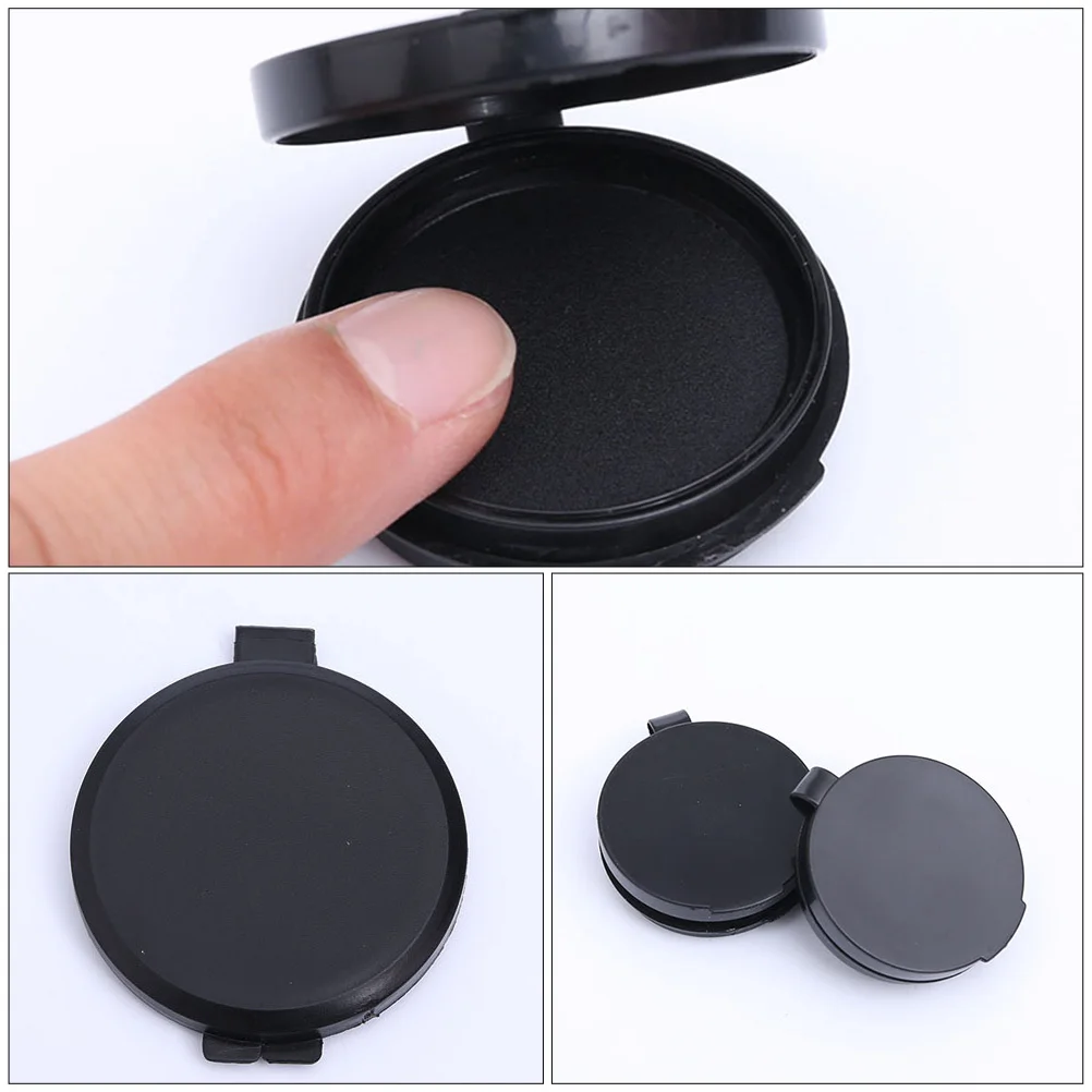 

4Pcs Id Fingerprint Stamp Mat Compact Size for Bills Security Fraud Prevention Fingerprint Ink Pad Thumbprint Ink Pad