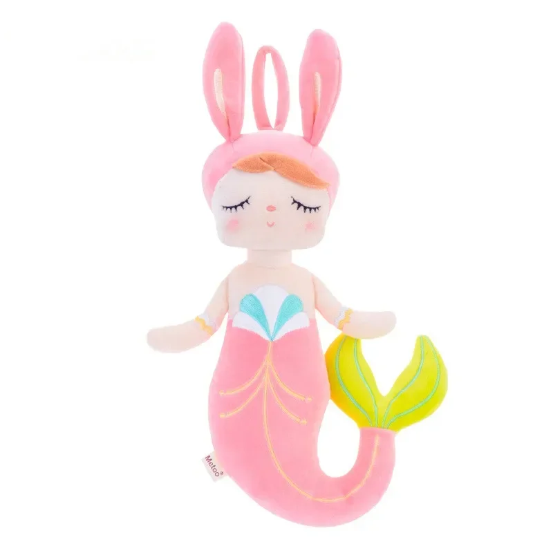 [Funny] 38cm Stuffed plush toys lovely Mermaid Doll plush PP cotton Toy Soft Stuffed pillow doll soothing baby birthday gift