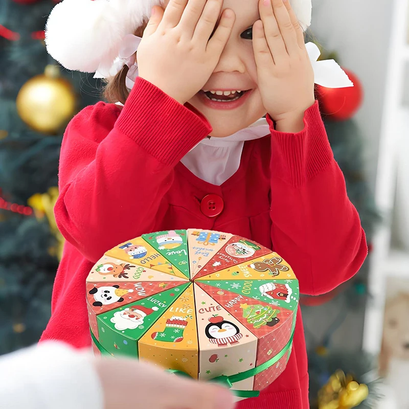 Merry Christmas Candy Box 12pcs Gift Boxes