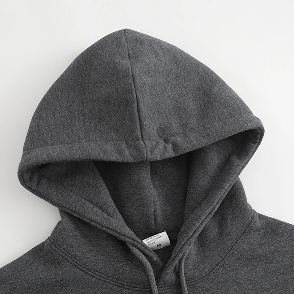 자연 애호가 코튼 후드 베어 마운틴 패턴 캐주얼 루즈 긴팔 가을 멋진 매력적인 세련된 편안한 탑