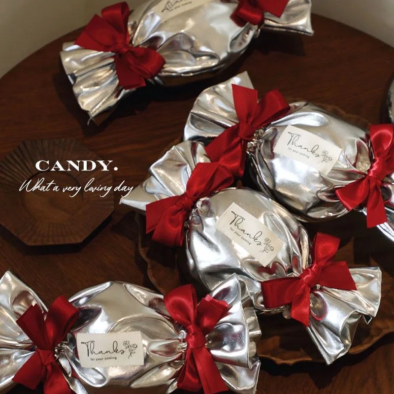 10/20Pcs Premium Wedding Candy Box Baby Shower Favors Gift Bag Packaging Guest Party Supplies - view 2