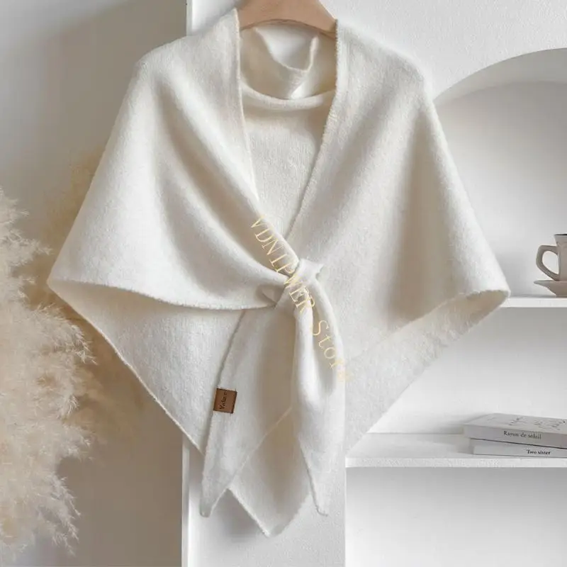 

（1 упаковка) Зимняя осенняя фальшивая шерстяная шарф -шарф.