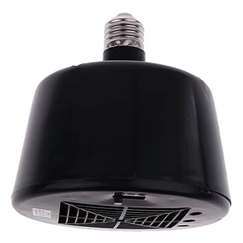 

1 Piece Insulation Lamp Warm Air Lamp Reptile Insulation Lamp Smart Constant Temperature For Pets Brooding (Black)