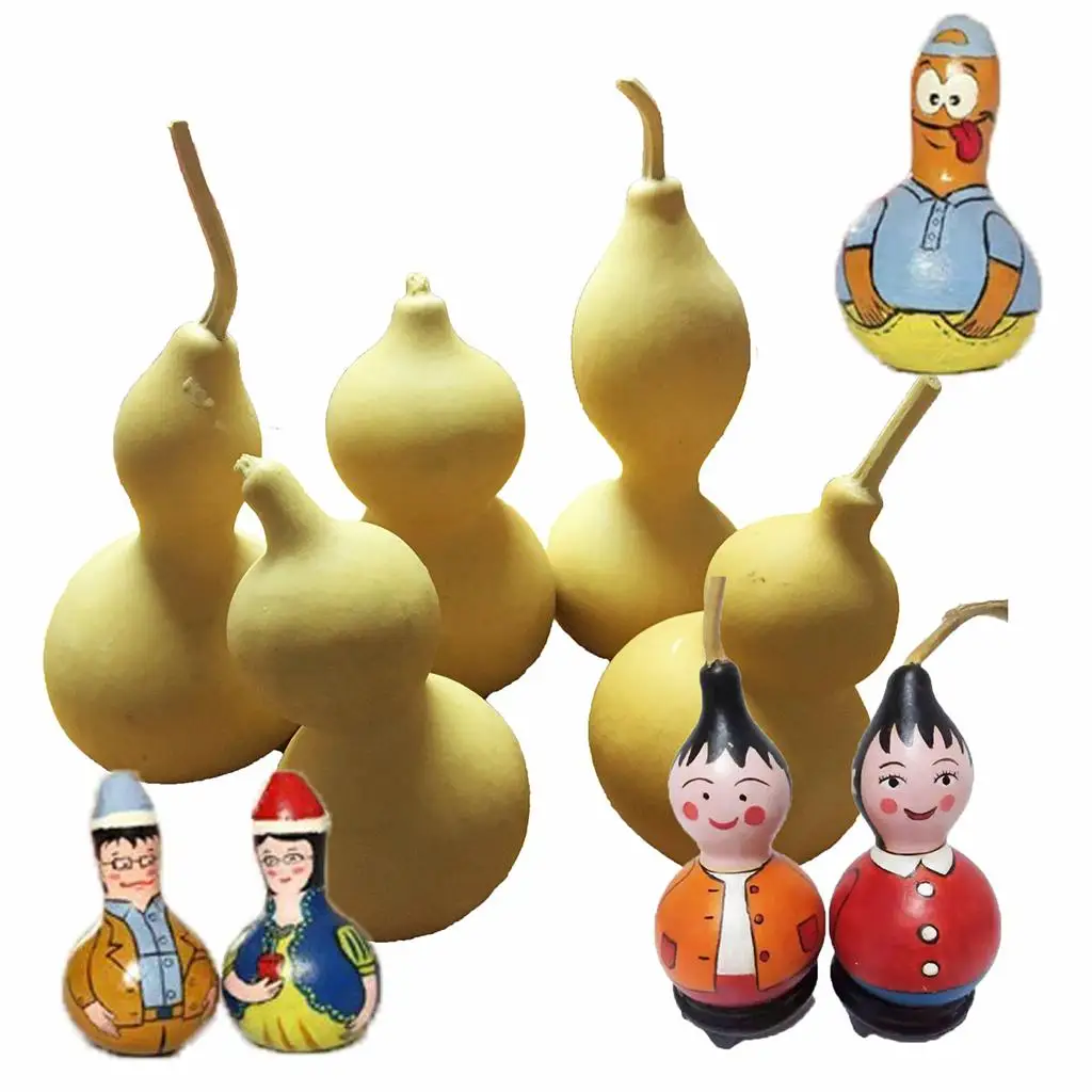 Natural Dry Gourd Bottle Gourd ,5-6cm Gourds Mini Fruits Table