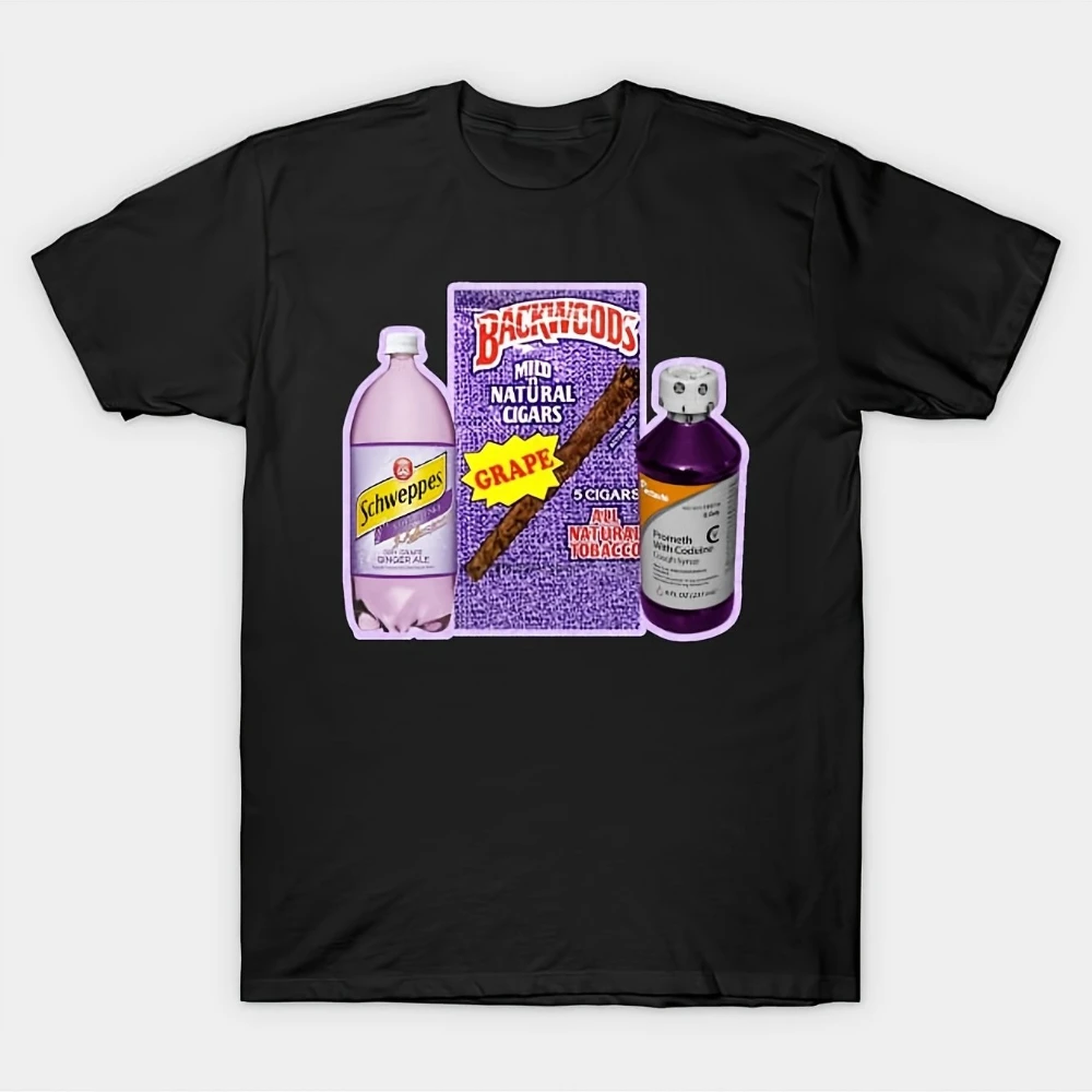 Backwoods Unisex Retro Print T-Shirt- A Casual T-Shirt Suitable for All Seasons, Made From Natural Textured Fabric