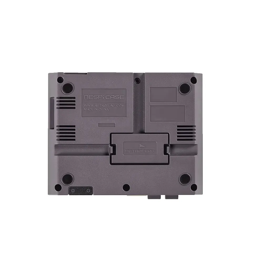 Casing NESPi PLUS dengan penghenti aman dan fungsi Reset aman mendukung untuk Raspberry Pi 3 B + (B Plus) 2 papan