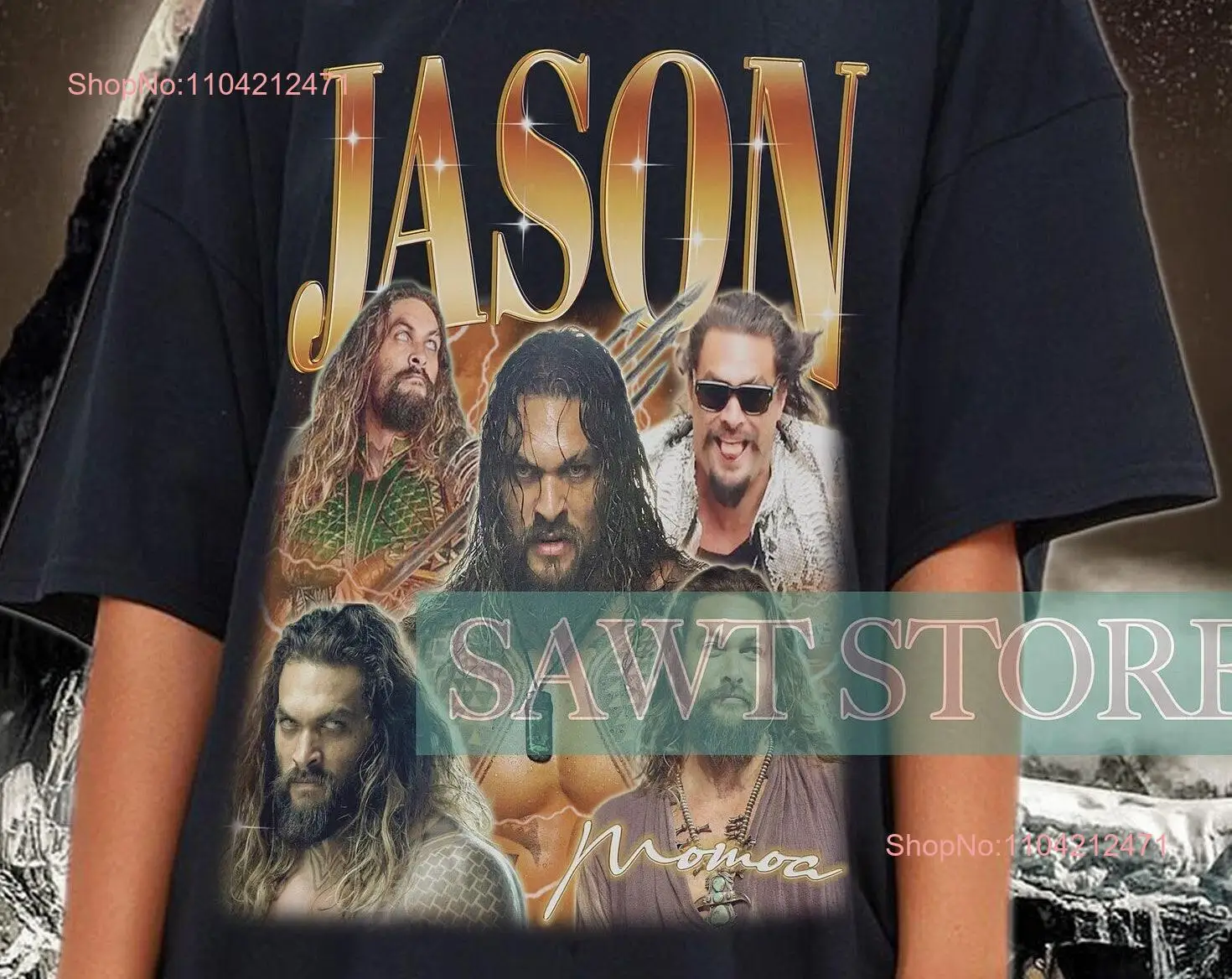 

Футболка JASON MOMOA Homage Hawaiian Actor Vintage Retro 90s Merch Amber Heard Fans с длинными или короткими рукавами