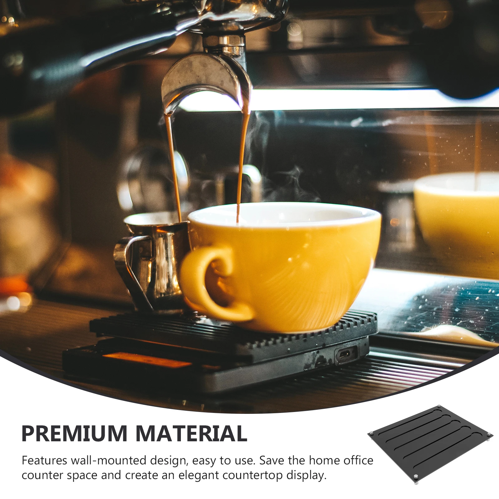 Acrylic Coffee Capsules Mount Storage Container ganizer Home Office Space Saver Elegant Design Practical Holder