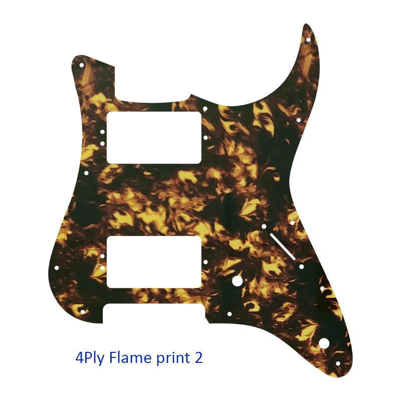 Pleroo Custom Guitar Pickgaurd - Fit Most USA Kiesel Delos D6 HH Strat 11 Screw Hole St Guitar Pickguard,Multicolor Options