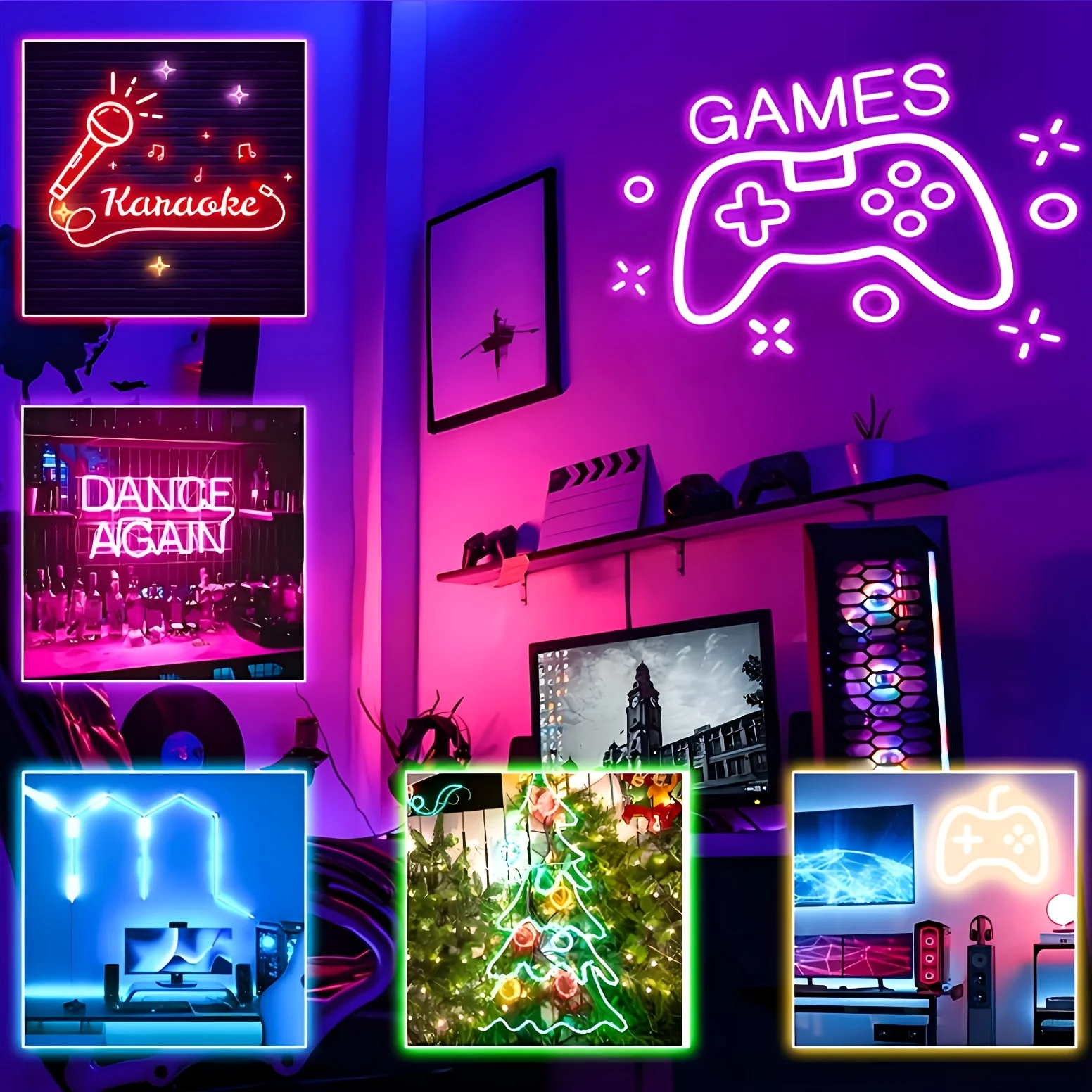 5M Car LED Interior Lighting Strip-Flexible Atmosphere Lighting Versatile Car Decoration  Modern Car Accessory