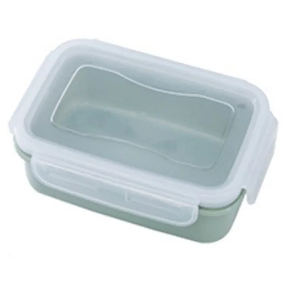 Mini Refrigerator Crisper Small Lunch Box Plastic Airtight Jar Storage Box Round Kitchen Insulated Lunch Box Organizer Snack Box