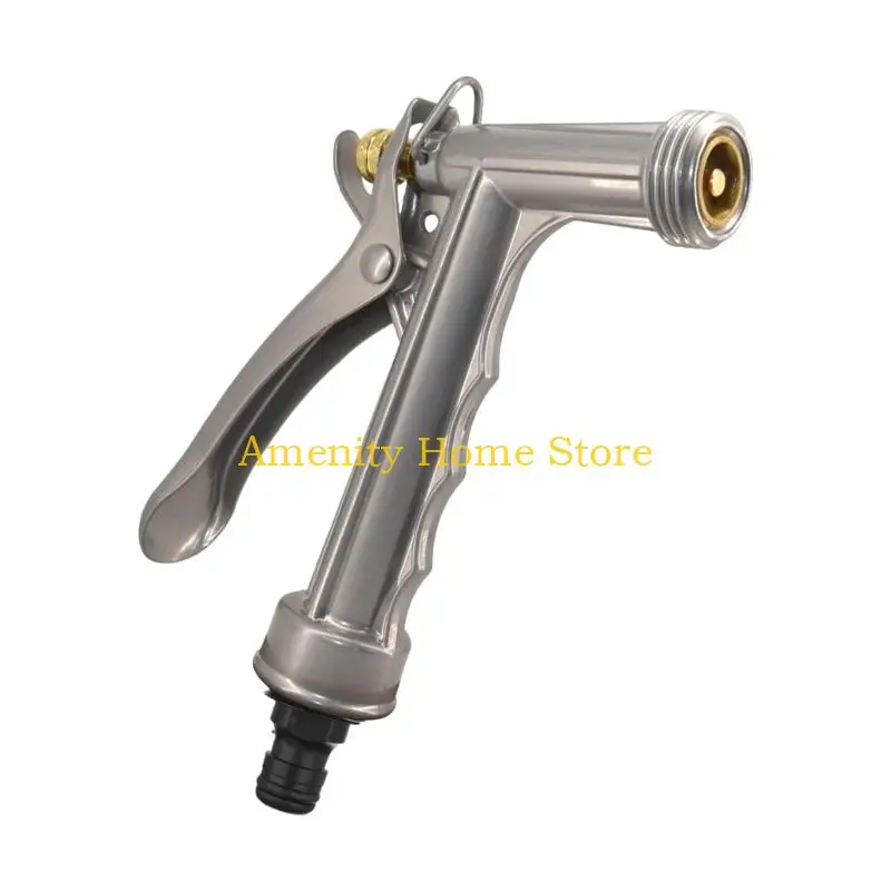 F26C Rustproof 5 Inch Zinc Alloy Garden Guns Nozzle with Multiple Modes