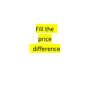 Link especial para preencher diferença de preço