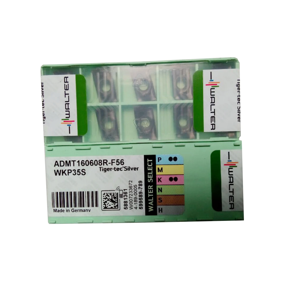 

100% Original ADMT Series 1606/08R F56/D56 WSP/WSM/WAK/WKP Milling Insert