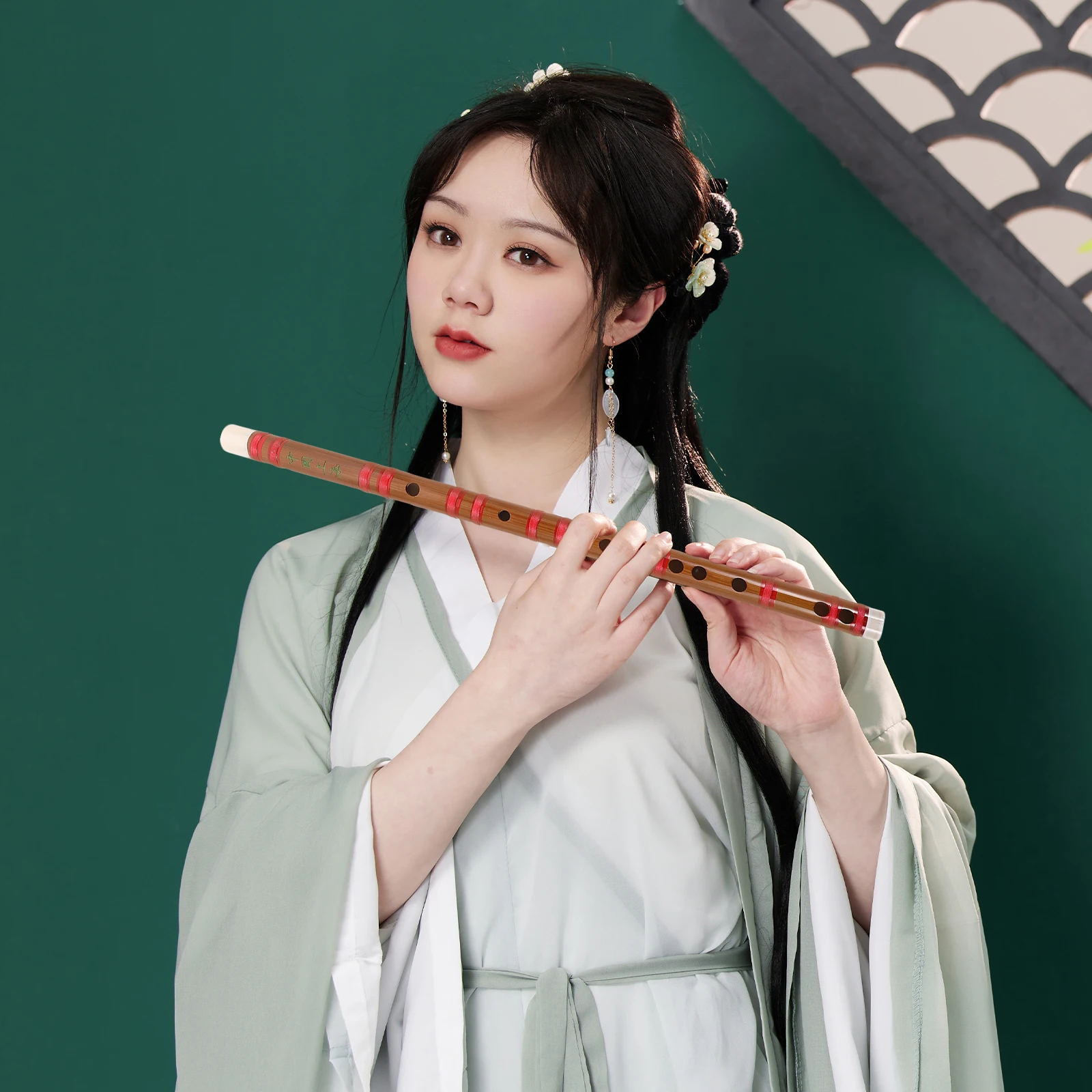 

Sturdy Bamboo Flute Chinese Traditional Musical Instrument For Beginner Long Flute Smooth Durable Portable Music Instrument