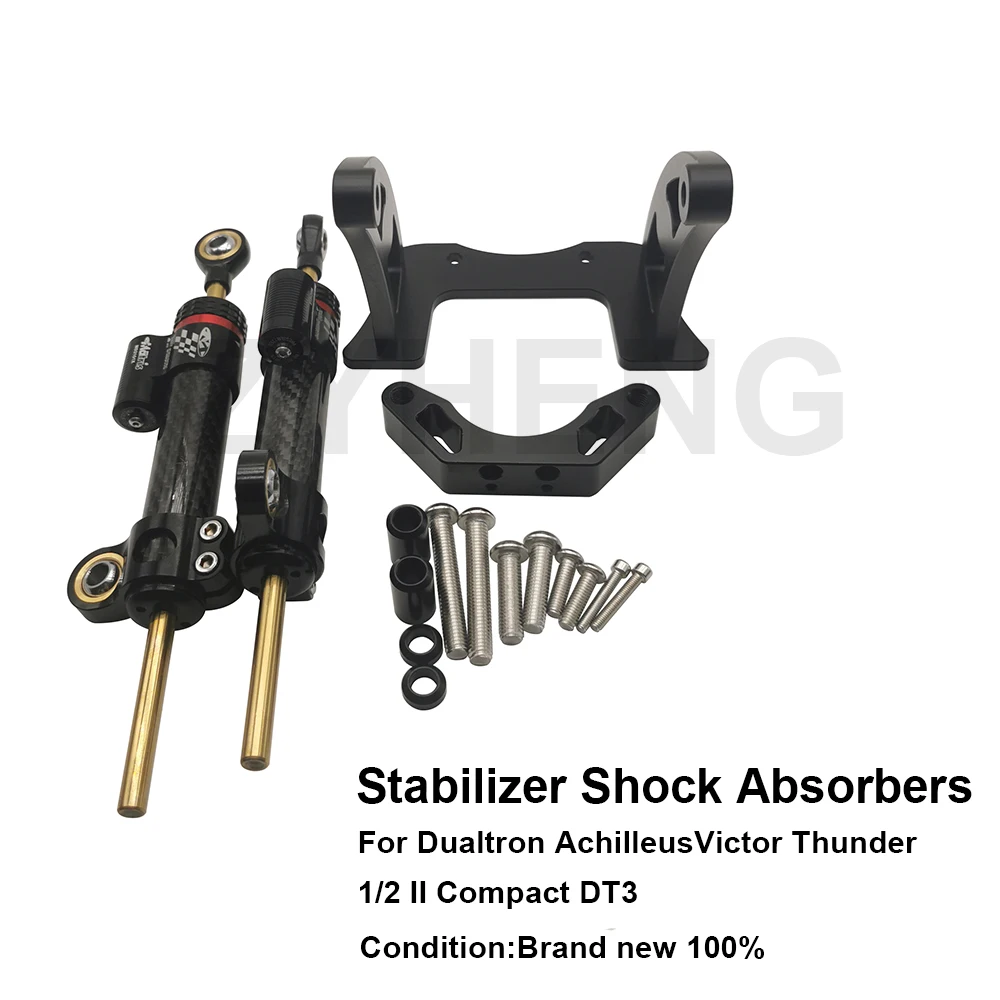 Electric Scooter Bidirectional stabilized Damper bracket kit for Dualtron Achilleus Victor Luxury Thunder1/2 II COMPACT DT3