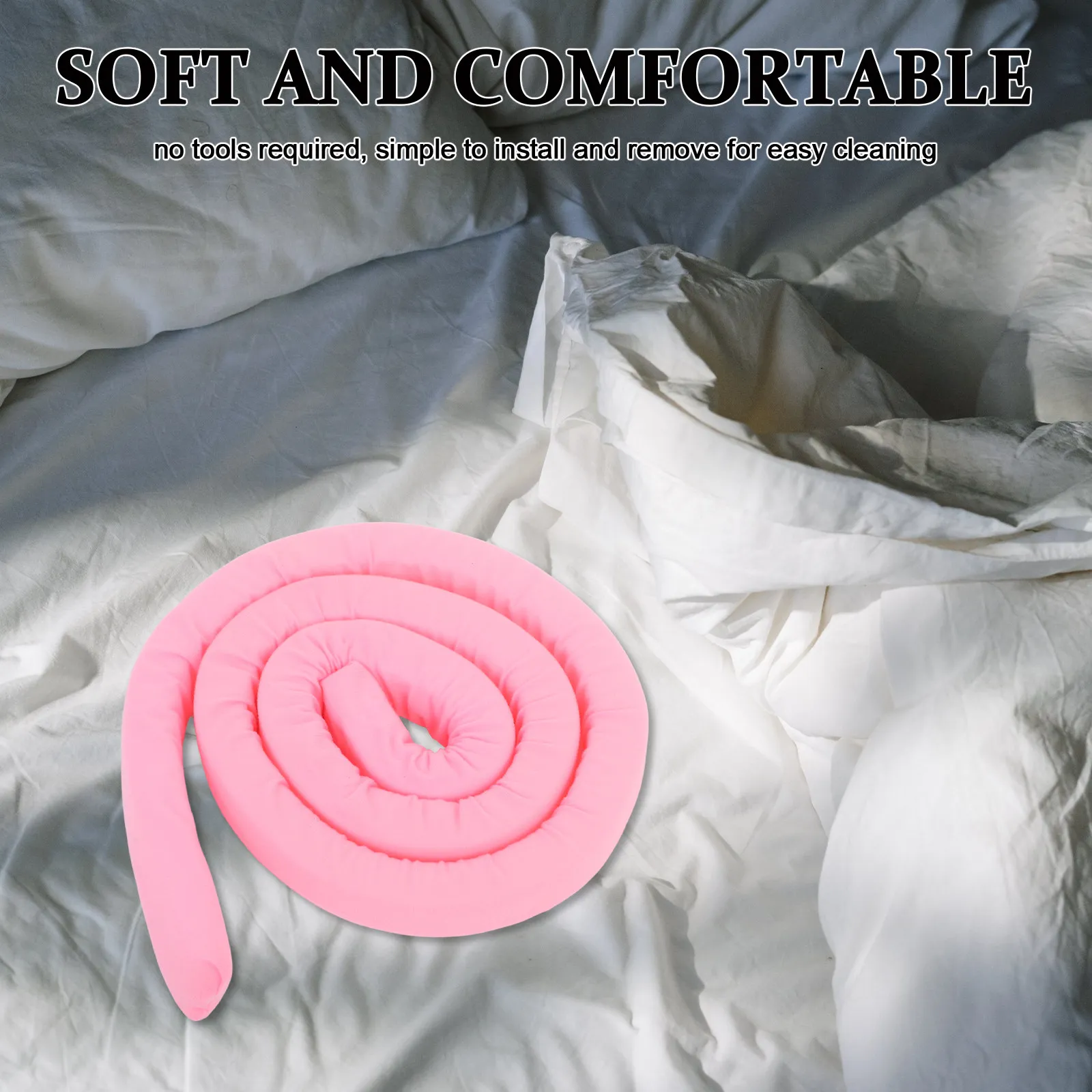 Long Bed Gap Filler Bed Wedge Pillow for Headboard Dormitory Upper Bunk Multifunctional Mattress Space Blocker