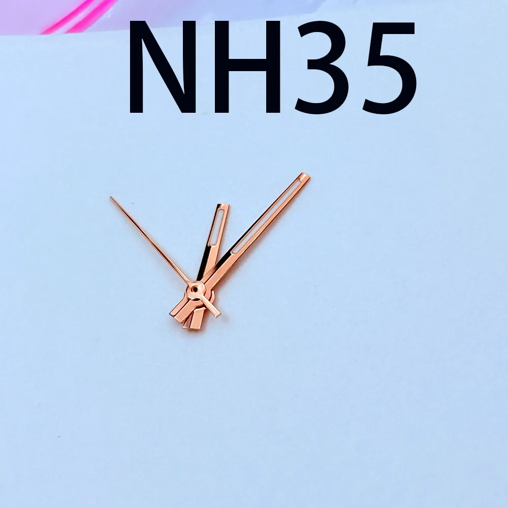 1 Stück Uhrenzubehör passend für NH35/36/38/70/71/72 Uhrwerke, Log-Stil, leuchtende Uhrzeiger und Zeiger