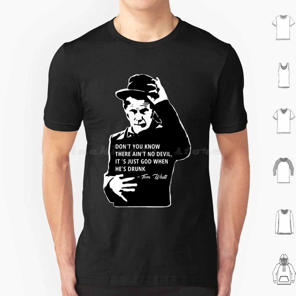 Tom Waits T Shirt Cotton Men Women DIY Print Winona Ryder Tom Waits Cinema Music Pop Culture Culture