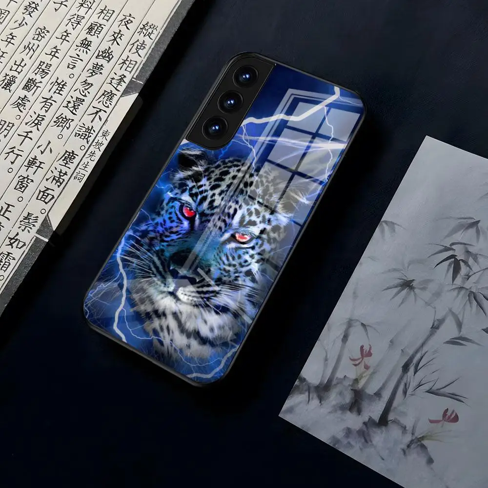 Tier Löwe Wolf Tiger Telefon Fall Für OPPO EINE 55 54 One Plus 8T 92s A93s A94 95 8 9 7 Pro FindX3 X5PRO RENO4 RENO7 Reno4se 5F 6Z