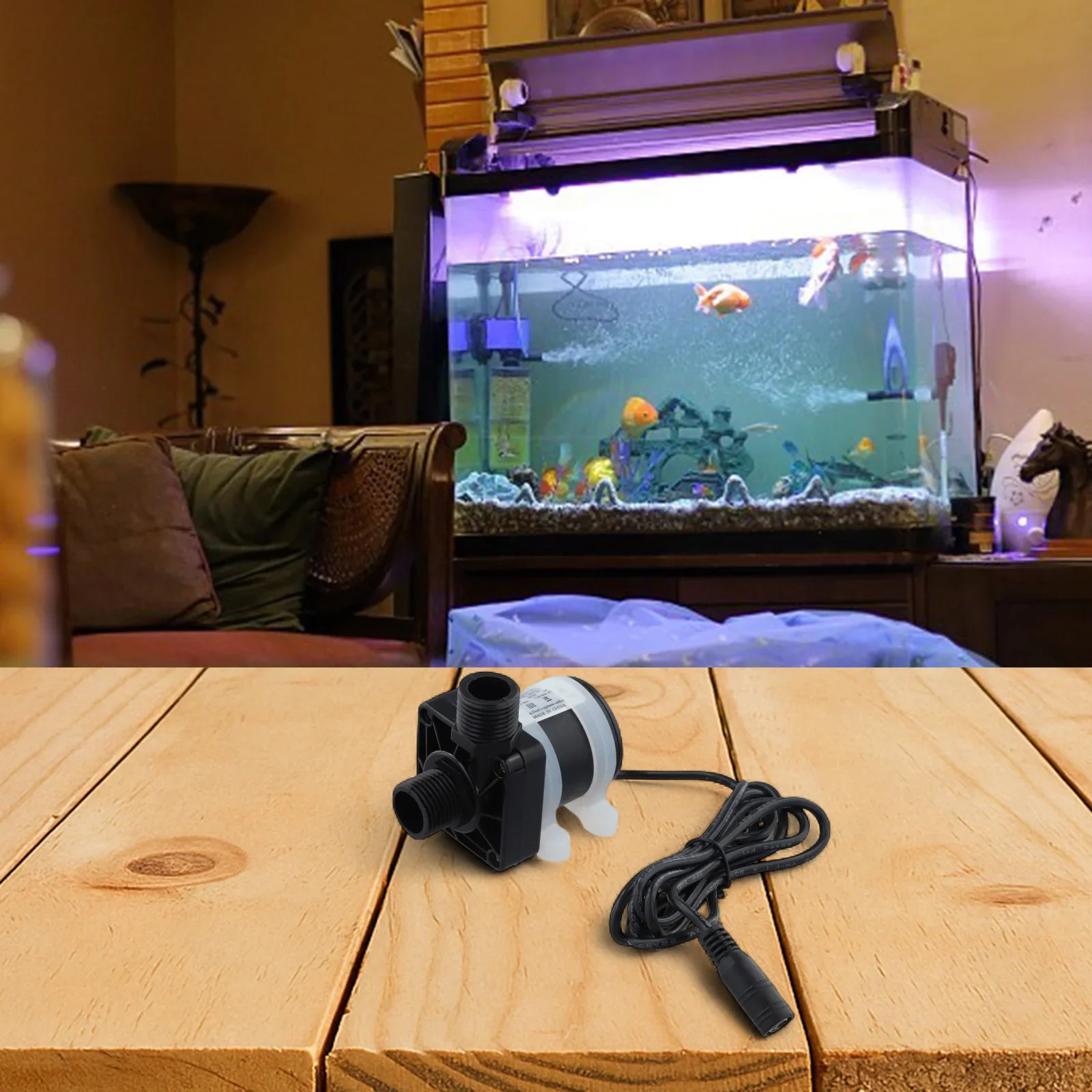 

Бесщеточный водяной насос постоянного тока 12В/24В: идеально подходит для аквариумов, фонтанов и садов, с низким уровнем шума и высокой эффективностью