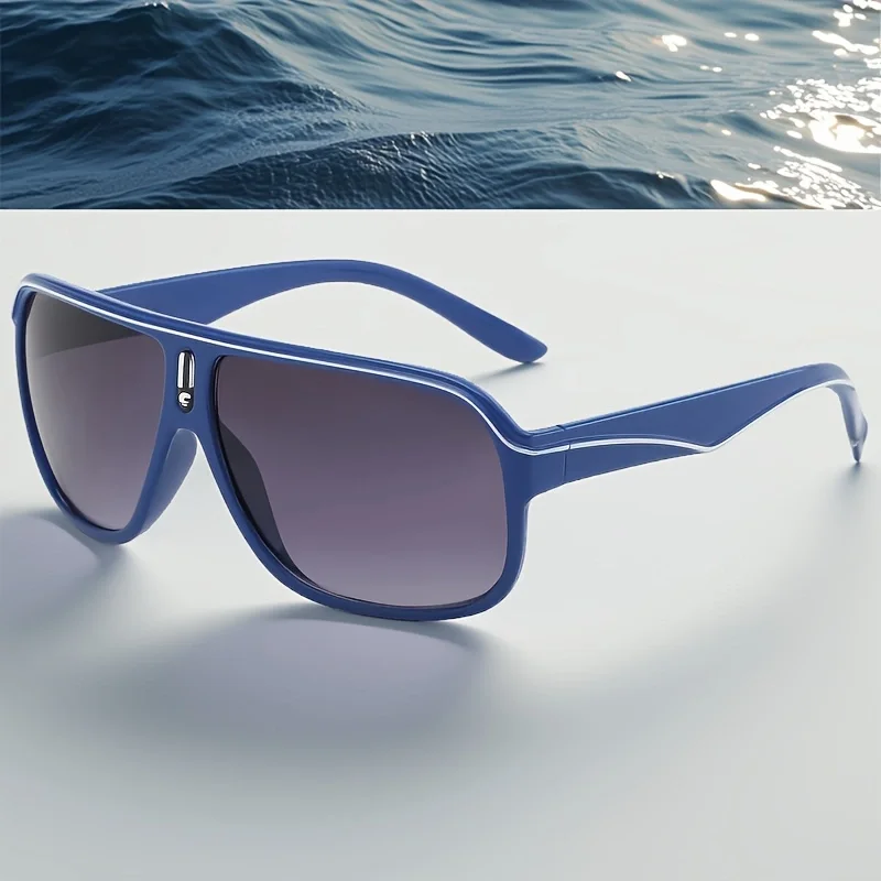 Vintage Square Unisex Men Women Luxury Brand Designer Classic Driving Traveling Rectangle Tropical Vacay Outfits Shades for Man