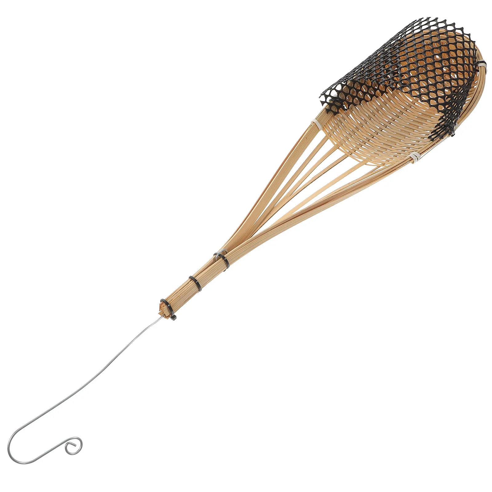 

Настенное кашпо из бамбука ручной работы: винтажный декоративный держатель для цветов и растений для дома и улицы