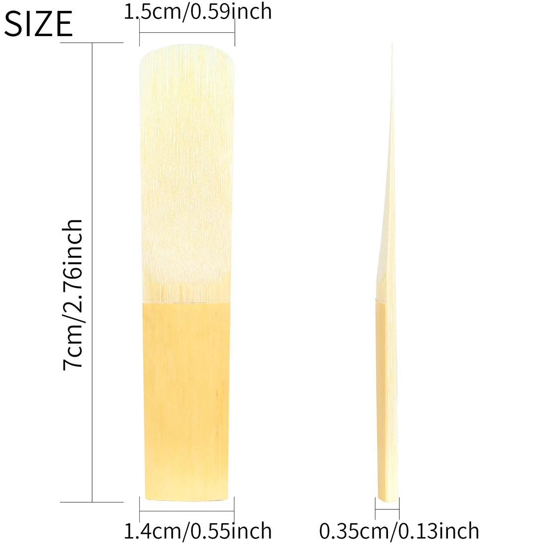 SLADE 10 قطعة قصب الساكسفون قوة 2.5 ل تينور/ألتو ساكس آلات النفخ الخشبية ساكس استبدال الملحقات