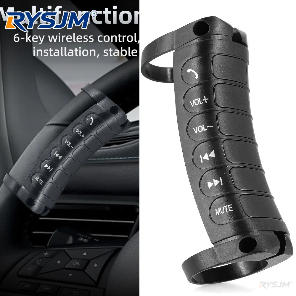 Universal Wireless Car Steering Wheel Control Multi-function Button Car Multi Steering Wheel Remote Controls Car DVD Player