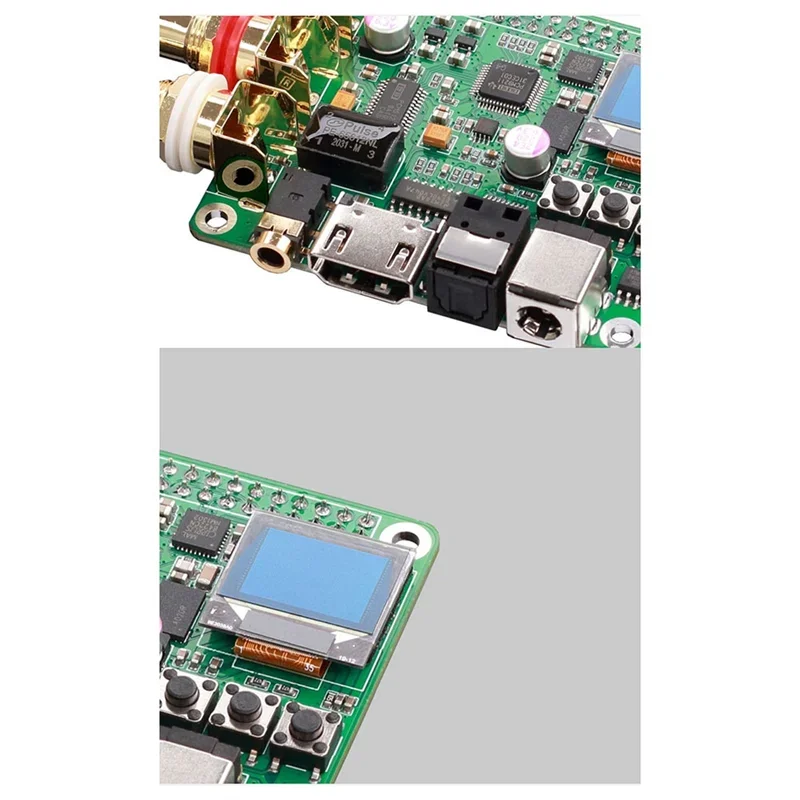 Leading-1 PCS Supports Coaxial Fiber I2S OUT Audio Decoder Board For Raspberry Pi 3B 3B+ 4B