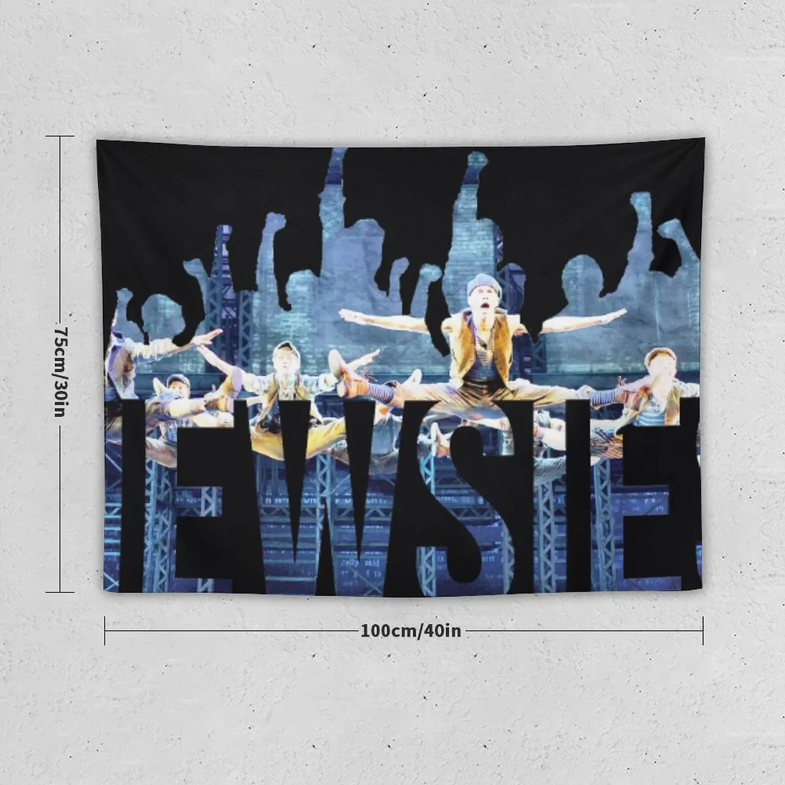 Newsies - Fists Tapestry Aesthetic Room Decoration Room Decorations Aesthetics Tapestry