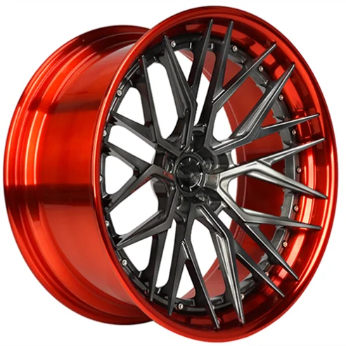 Customised forged aluminium alloy wheels 2 piece forged 18-24 inch car wheels china wholesale for luxury car wheels