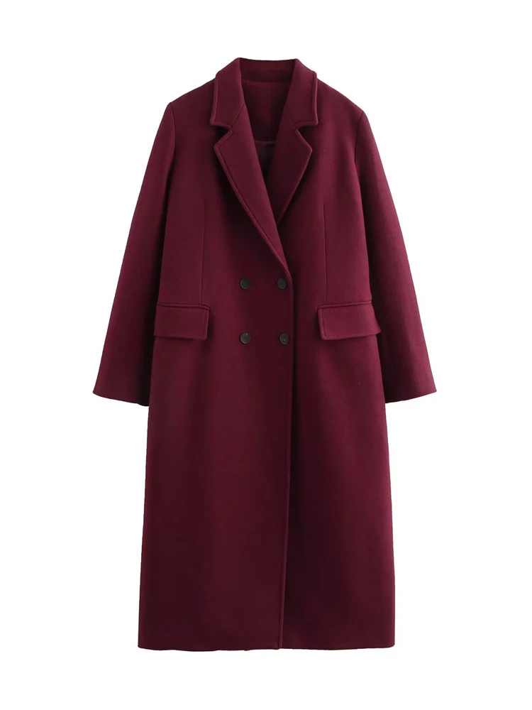 MUJER 2025 Long Coats for Women Long Sleeve Trench Coat Women Office Warm Winter Woman Coat Streetwear Outerwears Women\'s Jacket
