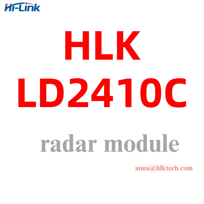 Free Shipping LD2410C 24Ghz Human Presence Induction Module mm Wave Radar No Contact Intelligent Sensor  Motion Detection Radar