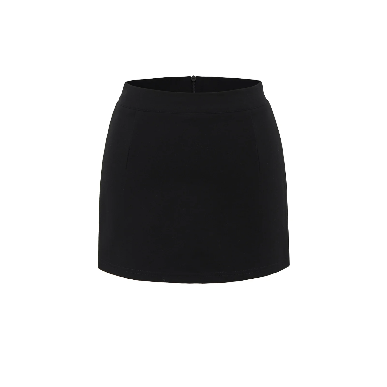 하이웨이스트 엘라스틱 반치마 여성 여름 다용도 슬림핏 노출방지 섹시한 여성 랩 숏 스커트 원스텝 스커트