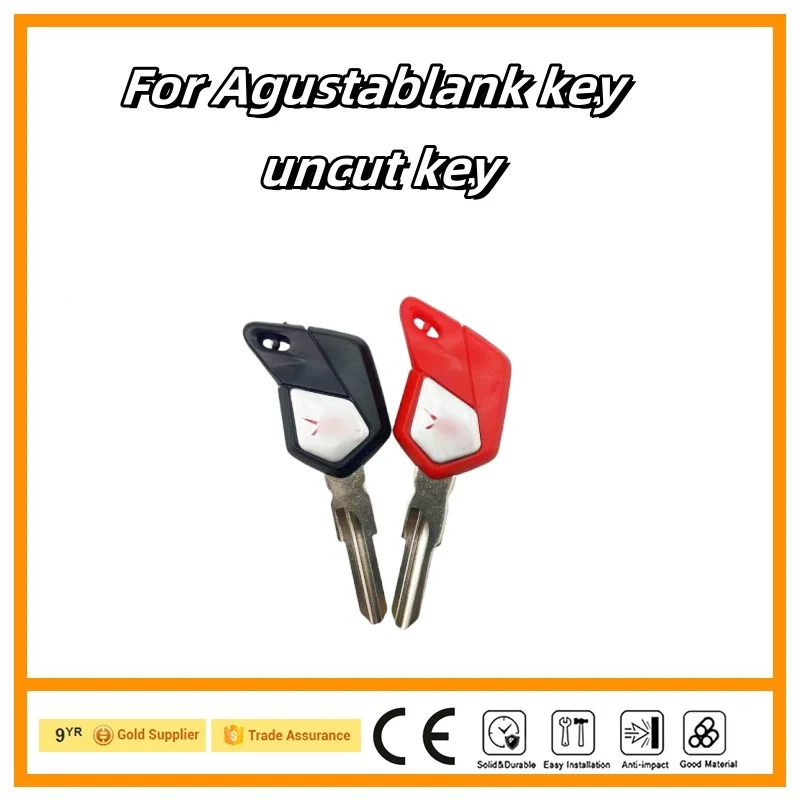 

For Italy MV800 Agusta F3 F4 Brutale1000 750 920 Blank Key Motorcycle Replace Uncut Keys can be placed anti-theft chip