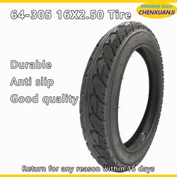 64-305 16x2.50 Tire 16 Inch Tyre 16*2.50 for Kids Bike Electric Scooters Bicycle Wheelbarrow Balance BMX