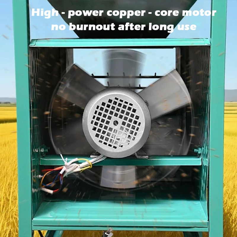 

Сельскохозяйственная ветровая мельница, электрическая ветряная мельница, подъемная машина для ветроотделителя - очистка зерна, рапский рис, воздушное ведро, зерно, настройка