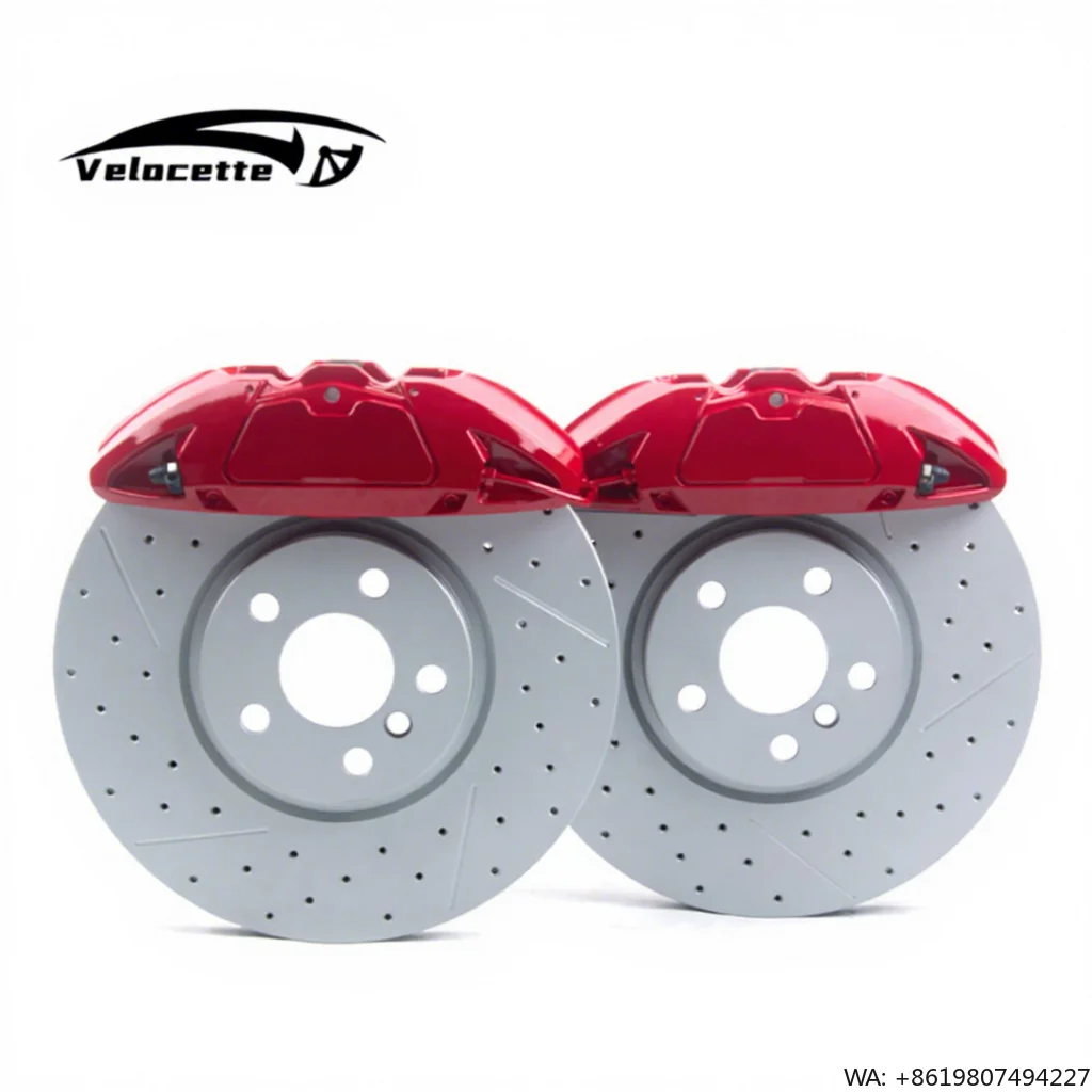 

New Velocette Big Brake Kits Front and Rear 4 Pistons High Performance 50% Improved Performance for JCW Mini Cooper s Countryman