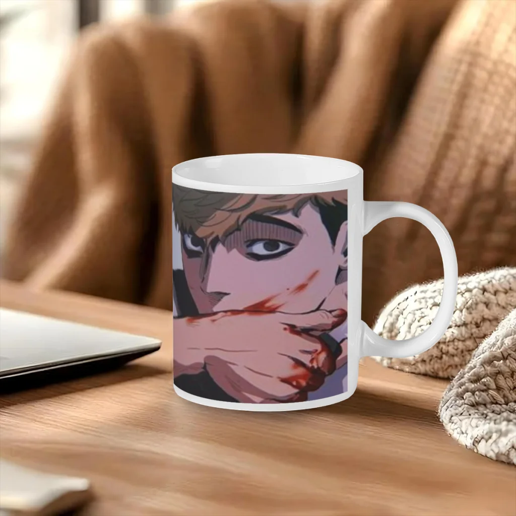 Killing Stalking Anime Movie Tea Coffee Mugs  Thermal Color-changing Cups Milk Cup Wedding Gifts