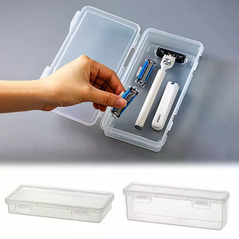 Коробка-для-хранения-бритвы-прозрачные-лезвия-для-бритвы-щетки-пластиковый-чехол-портативный-контейнер-органайзер-дорожные-аксессуары-для-дома-или-путешествий