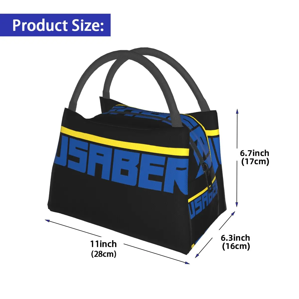 Husaberg Logo Portable insulation bag for Cooler Thermal Food Office Pinic Container