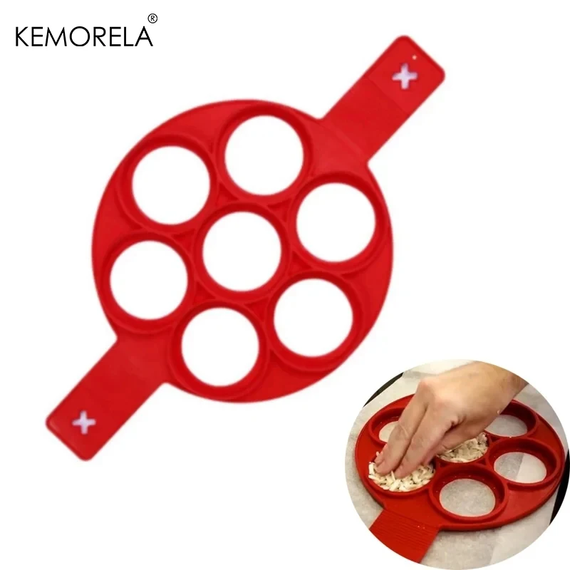 Kitchen Utensil Gadget Accessories Pancake Maker Silicone Mold Nonstick Cooker Pan Flip Eggs Mould Kichen Cooking Tool Supplies